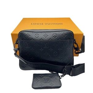 Louis Vuitton Black Monogram Duo Messenger Bag -NIB